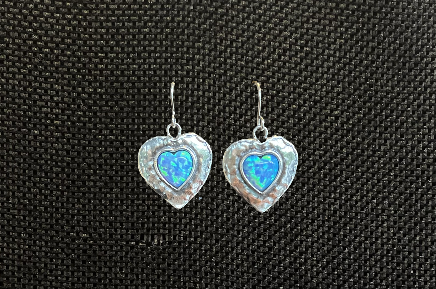 Silver Opal Earrings